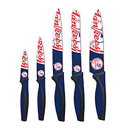MLB 5-Piece Stainless Steel Cutlery Knife Set Collection