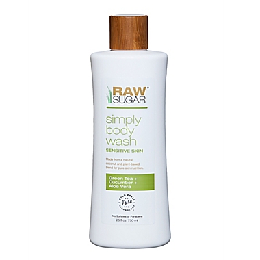 Raw Sugar Simply Body Wash Sensitive Skin in Green Tea and Cucumber. View a larger version of this product image.