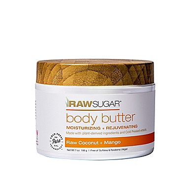 RAW SUGAR&reg; 7 oz. Body Butter in Raw Coconut + Mango. View a larger version of this product image.
