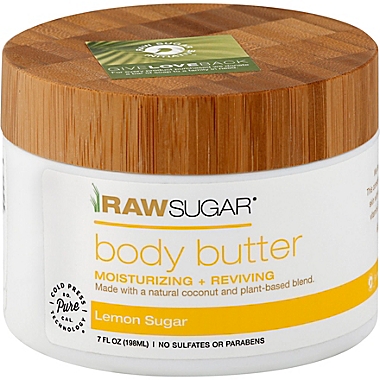 RAW SUGAR&reg; 7 oz. Body Butter in Lemon Sugar. View a larger version of this product image.