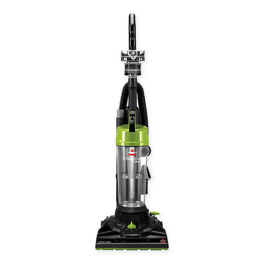 Alternate image 1 for BISSELL® PowerTrak Compact Upright Vacuum Cleaner in Black/Lime