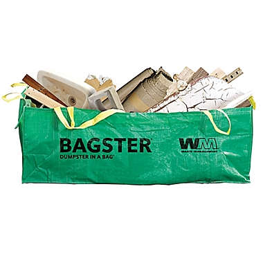 Bagster&reg; Dumpster in a Bag&reg; in Green. View a larger version of this product image.