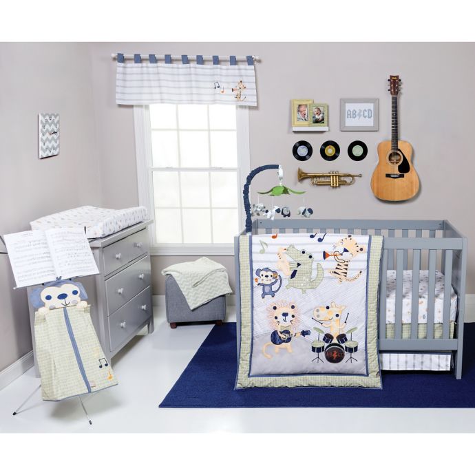 Trend Lab Safari Rock Band Crib Bedding Collection Buybuy Baby