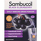 Alternate image 1 for Sambucol&reg; 16-Count Black Elderberry Daily Immune Drink Powder Packs