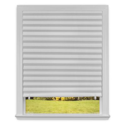 Redi Shade 36-Inch x 72-Inch  Light Filtering Cordless Paper Window Shade in White