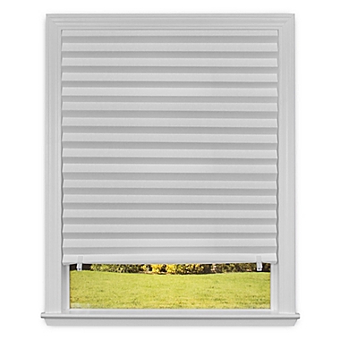 Redi Shade 36-Inch x 72-Inch  Light Filtering Cordless Paper Window Shade in White. View a larger version of this product image.