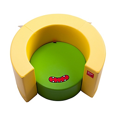 Design Skins Transformable Play Furniture Tunnel Sofa in Yellow. View a larger version of this product image.