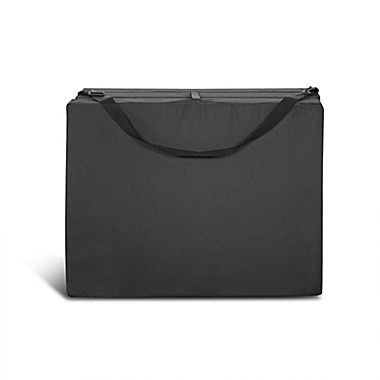 Bean Bag Tri-Fold Mat in Black. View a larger version of this product image.