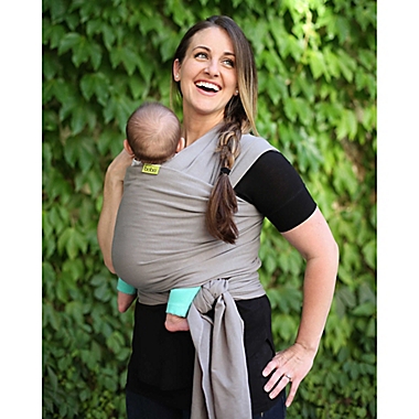 boba&reg; Wrap Baby Carrier in Grey. View a larger version of this product image.