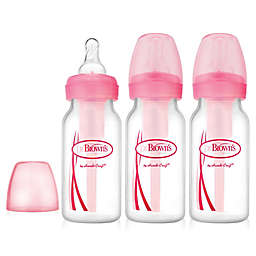 Dr. Brown's® Options+™ 3-Pack Baby Bottles in Pink