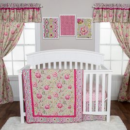 Waverly Baby By Trend Lab Jazzberry Crib Bedding Collection