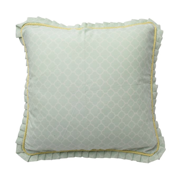 Waverly Fleuretta 20 Inch Square Throw Pillow In Spring Bed