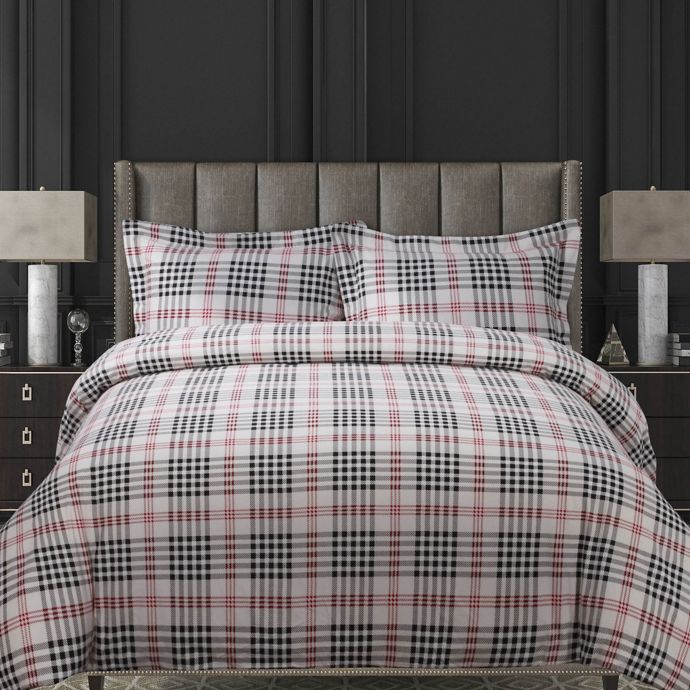 tribeca living 200 gsm printed or solid flannel duvet