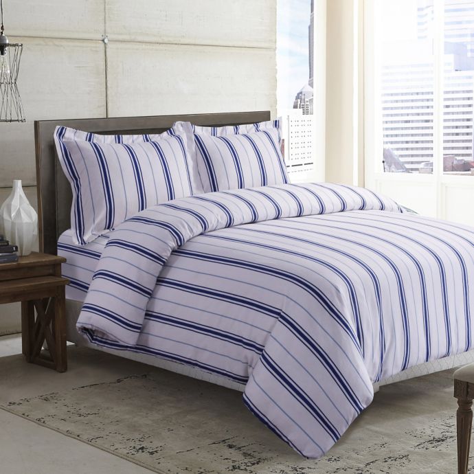 tribeca living 170 gsm printed flannel duvet se