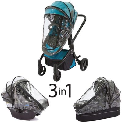 evenflo pivot stroller rain cover