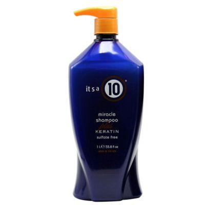 Its a 10&reg; Miracle 33.8 oz. Shampoo with Keratin