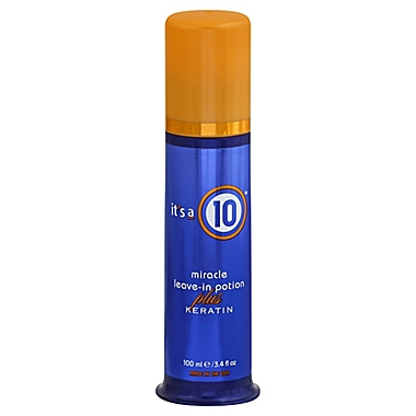 It&#39;s A 10&reg; 3.4 oz. Plus Keratin Miracle Leave-In Potion. View a larger version of this product image.