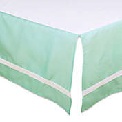 The Peanut Shell&trade; Solid Crib Skirt in Mint