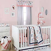 The Peanutshell&trade;  Floral Crib Bedding Collection in Coral