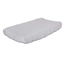 The Peanutshell™ Dots Changing Pad Cover in Grey