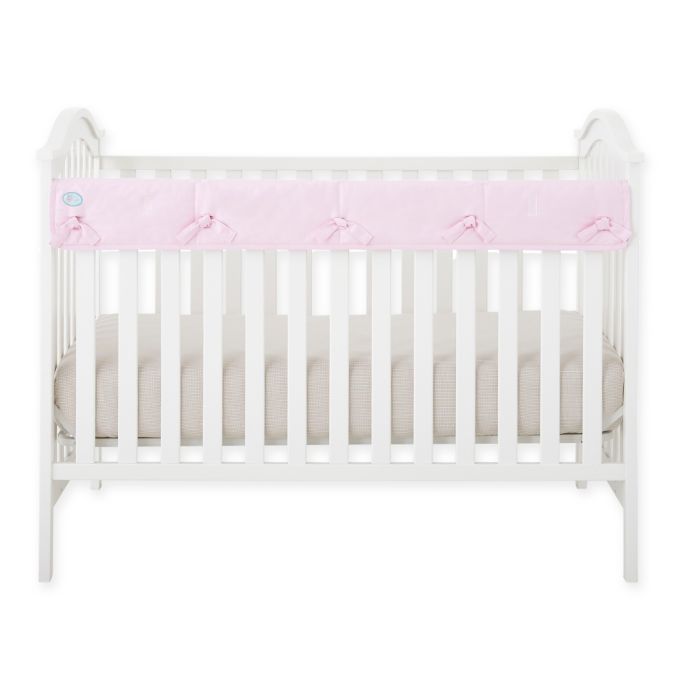 Babee Talk Eco Teether Short Crib Rail Cover In Pink Buybuy Baby