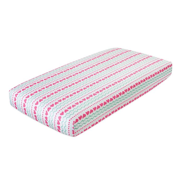 Aden Aden Anais Light Hearted Muslin Fitted Crib Sheet In