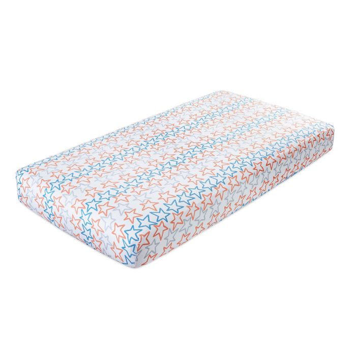 Aden Aden Anais Small Fry Muslin Fitted Crib Sheet In Blue