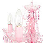 Alternate image 1 for Sleeping Partners 5-Light Chandelier in Pink Sapphire