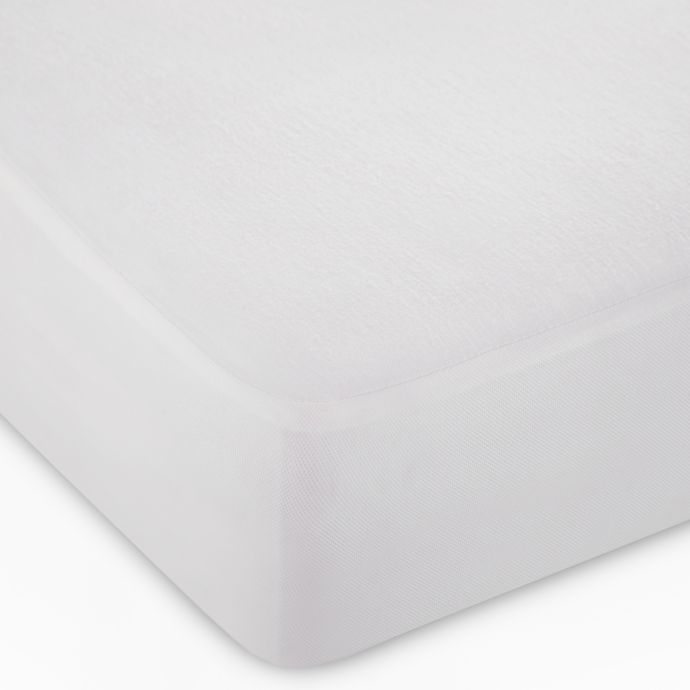 Dreamserene Tranquility Crib Mattress Protector In White Set Of