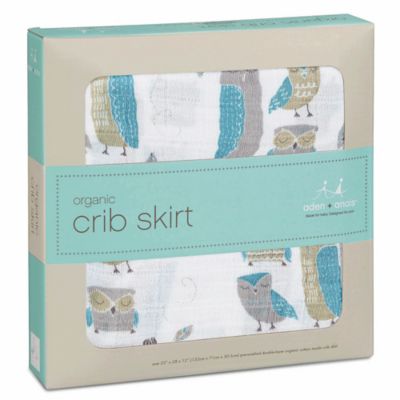 muslin crib skirt