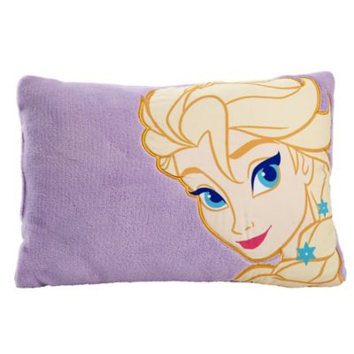 Disney&reg; &quot;Frozen&quot; Toddler Throw Pillow in  Purple