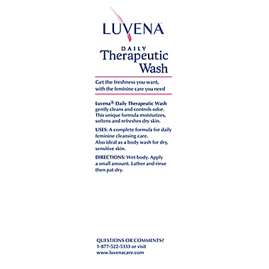 Luvena&reg; 6.76 fl. oz. Therapeutic Feminine Wash. View a larger version of this product image.