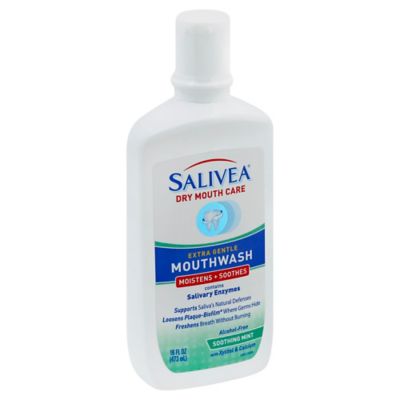 Salivea&reg; 16 oz. Extra Gentle Soothing Mint Mouthwash