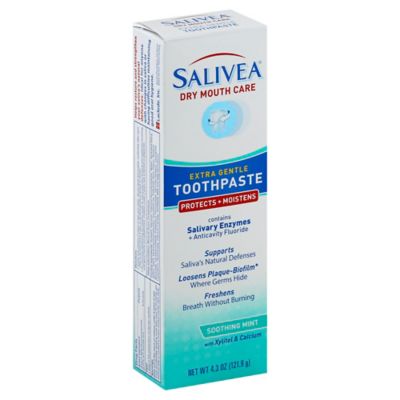 SALIVEA&reg; 4.3 oz. Extra Soothing Mint Toothpaste