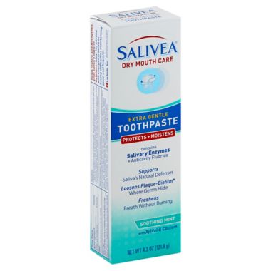 SALIVEA&reg; 4.3 oz. Extra Soothing Mint Toothpaste. View a larger version of this product image.