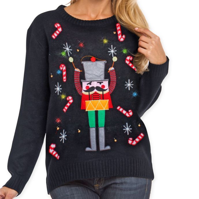 nutcracker pink sweater