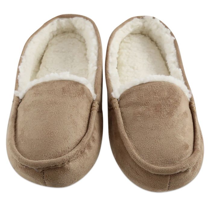 Loft Living Memory Foam Women S Hidden Sole Slipper Bed Bath