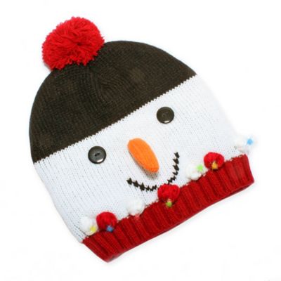 light up snowman hat