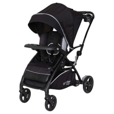 sit and stand snap gear double stroller