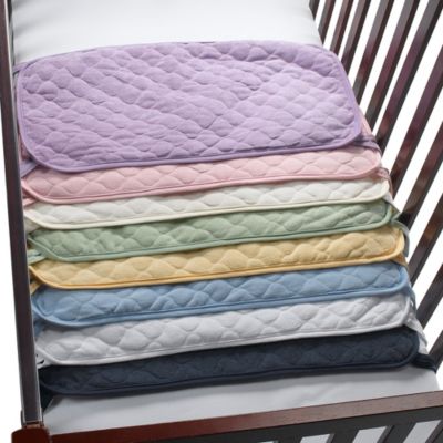 crib sheet saver pad