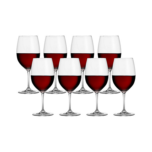 Alternate image 1 for Riedel® Vinum Cabernet Sauvignon/Merlot (Bordeaux) Wine Glasses Buy 6 Get 8 Value Set