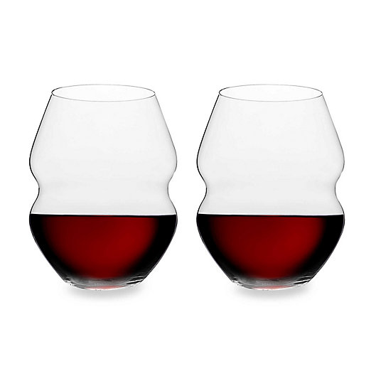 Alternate image 1 for Riedel® Swirl 20 1/2-Ounce Stemless Red Wine Glasses (Set of 2)