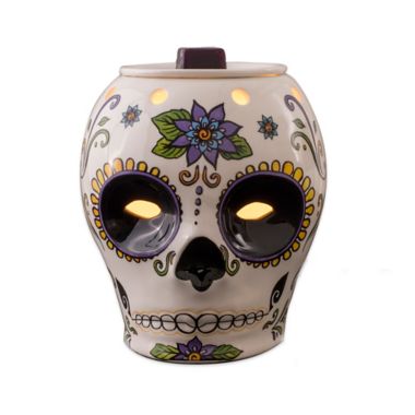 AmbiEscents Day of the Dead Wax Warmer. View a larger version of this product image.