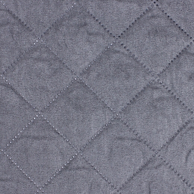 Precious Tails Durable Quilted Microsuede Sofa Cover in Grey. View a larger version of this product image.