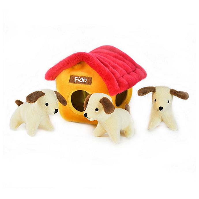 ZippyPaws Zippy Burrow Dog House Interactive Play Dog Toy | Bed Bath & Beyond