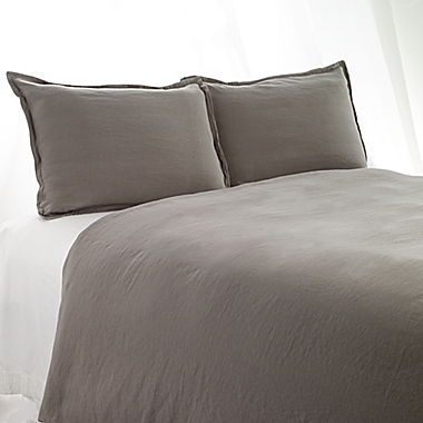 Aura Solid Linen Cotton Bedding Collection. View a larger version of this product image.