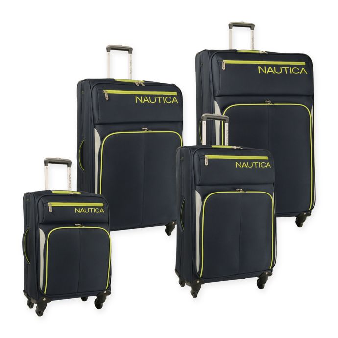Nautica® Ashore 4Piece Luggage Set Bed Bath & Beyond