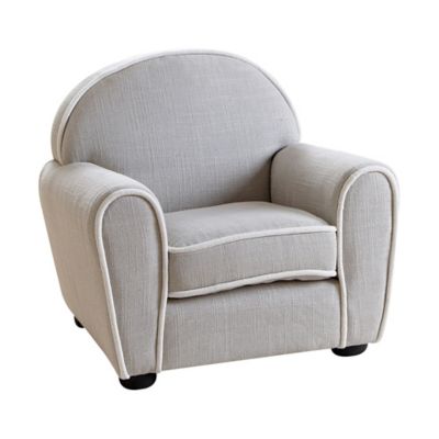 grey baby armchair