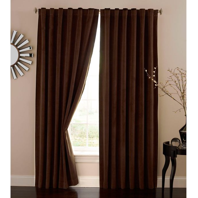 Absolute Zero Velvet Blackout Home Theater Curtain Panel ...