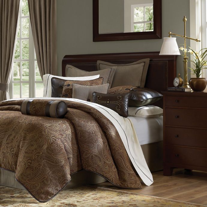 Hampton Hill Drummond Comforter Set In Brown Bed Bath Beyond